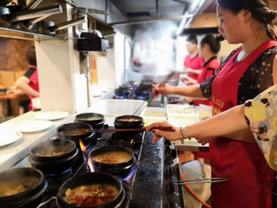 土豆粉加盟店學員培訓